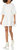 Cinq a Sept Women's Lynn White Cotton Bow Detail Mini Dress - White