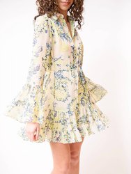 Lyra Dress In Yellow