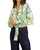 Seaside Bouquet Marianna Blouse In Light Plaster Multi - Light Plaster Multi