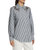 Women Crystal Ivy Stripe Kandice Button Down Top