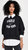 Women Paris New York Brandy Pullover Black Sweatshirt