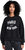 Women Paris New York Brandy Pullover Black Sweatshirt - Black