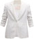 Women's Khloe Tumbled Woven Blazer - White