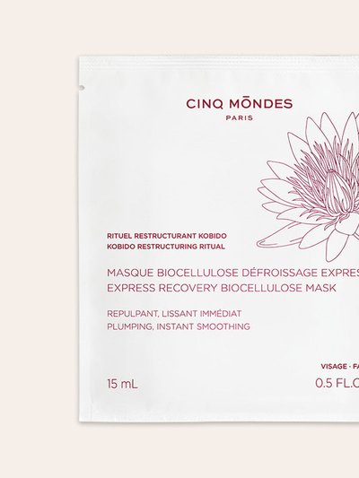Cinq Mondes Express Recovery Biocellulose Mask - 5 Masks product