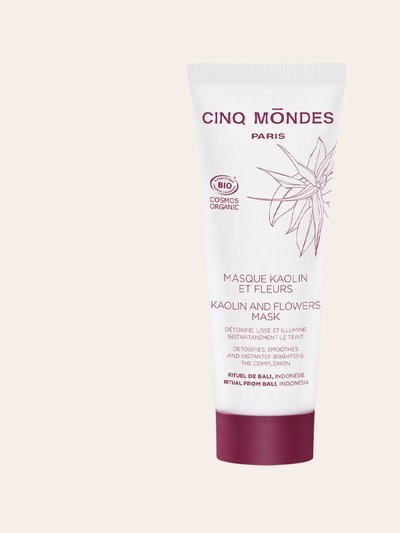 Cinq Mondes Kaolin + Flowers Mask product