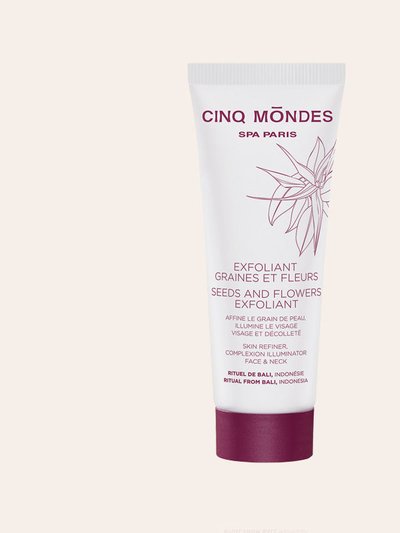 Cinq Mondes Seeds + Flowers Exfoliant product