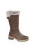 Cipriata Womens/Ladies PU Mid Calf Boots - Brown