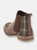 Cipriata Womens/Ladies Zoe Twin Gusset Ankle Boot - Dark Brown