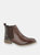 Cipriata Womens/Ladies Zoe Twin Gusset Ankle Boot - Dark Brown - Dark Brown