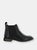 Womens/Ladies Alexandra Twin Gusset Ankle Boots - Black