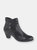Womens/Ladies Cleo Leather Ankle Boots - Black - Black
