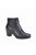 Womens/Ladies Janis Ankle Boots - Navy - Navy