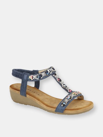 Cipriata Womens/Ladies Lia Sandals - Blue product