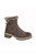 Womens/Ladies Oletta Ankle Boots - Brown