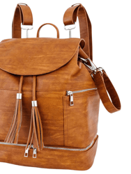 Journey Diaper Bag - Vintage Tan - Brown