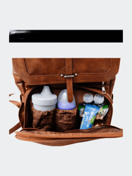Navigator Diaper Bag – Saddle Brown