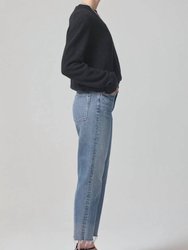 Daphne Crop High Rise Stovepipe Jean