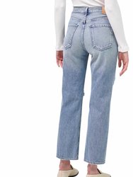 Emery Crop Relaxed Straight Jean