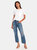 Emery Mid Rise Cropped Relaxed Jeans