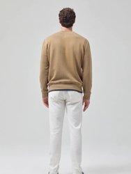 Gage Slim Straight Stretch Linen Pant - Sierra