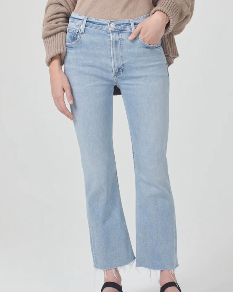 Isola Cropped Bootcut Denim
