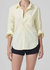 Kayla Shrunken Shirt - Oxford Baby Yellow