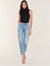 Liya High Rise Cropped Straight Fit Jeans