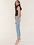 Liya High Rise Cropped Straight Fit Jeans