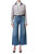 Lyra Crop Wide Leg Jean In Abliss - Abliss