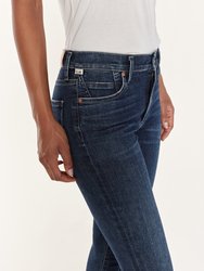 Rocket Mid Rise Cropped Skinny Jeans