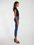 Rocket Mid Rise Cropped Skinny Jeans