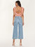 Sacha High Rise Cropped Wide Leg Jeans