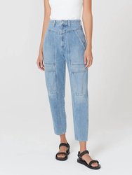 Willa Utility Jean - Light Wash