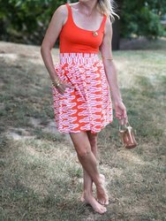 Diddle Skirt In Gallatin Orange