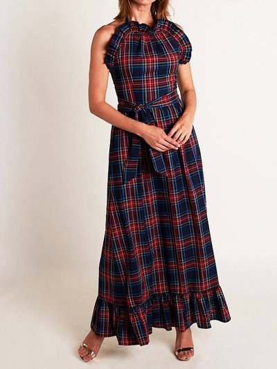 CK BRADLEY Dove Maxi Dress In Navy Plaid product