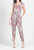 Back Cut Out Jumpsuit In Boho Weave - Boho Weave