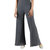 Palazzo Pant In Charcoal - Charcoal