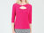 Perfect Illusion Top In Hot Pink - Hot Pink