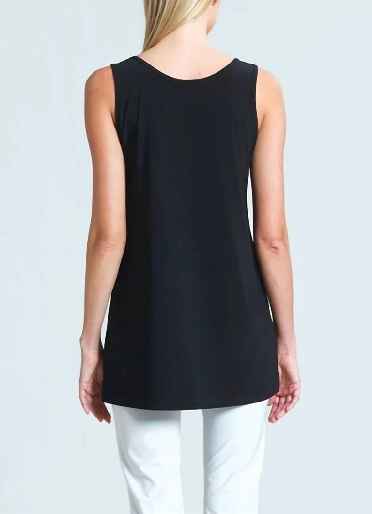 Tunic Tank In Black