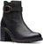Leda Strap Boot - Black Leather