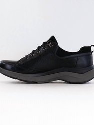 Men's Wave Vibe 2.0 Sneaker - Black Leather