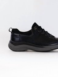 Men's Wave Vibe 2.0 Sneaker - Black Leather - Black Leather