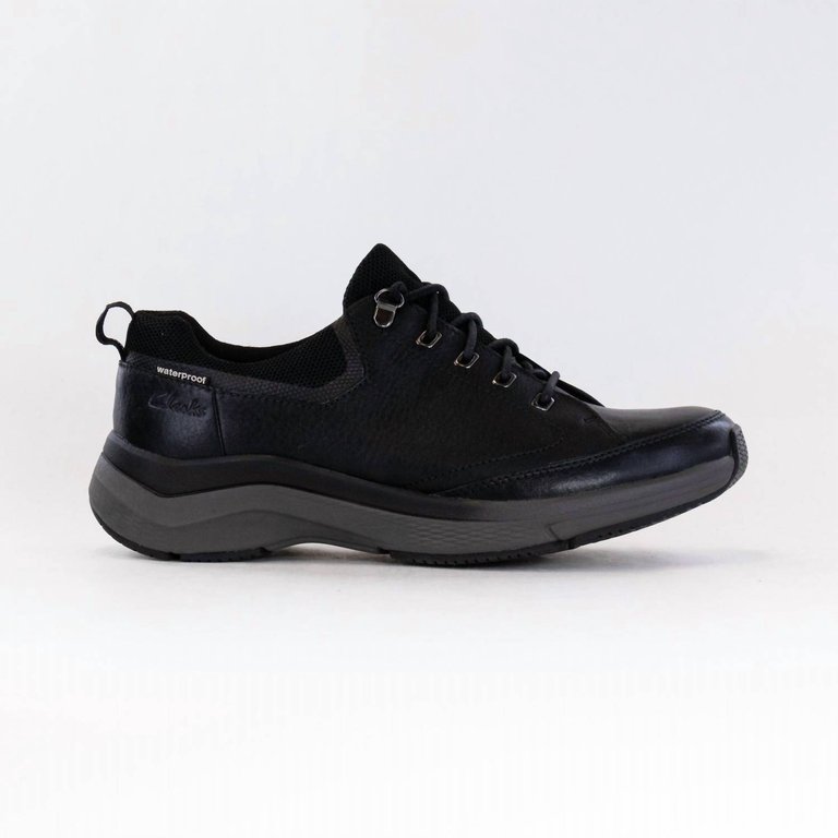 Men's Wave Vibe 2.0 Sneaker - Black Leather - Black Leather