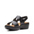 Merliah Sandal In Opal Black Leather