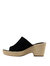 Women's Maritsa 7.0 Slide Sandals In Black Suede - Black Suede