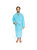 550 Gsm Shawl Terry Robe:aqua - Large