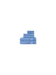 Amadeus 6 Pc Towel Set - Serenity Blue