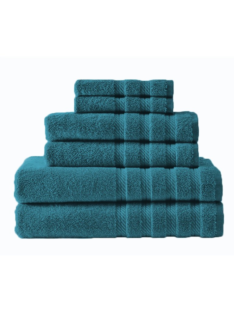 Antalya 6 Pc Towel Set