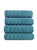 Antalya Bath Towel 4 Pc 27x55 - Colonial Blue