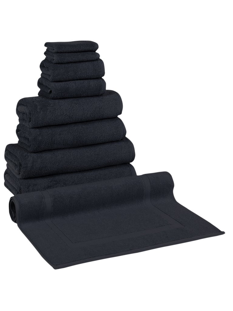 Arsenal 9 Pc Towel Set With Bathmat